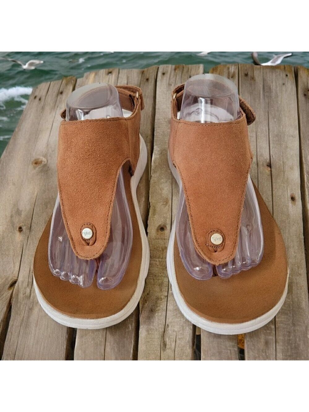 Ryka Margo Womens Sandal - Size 9W (Wide)